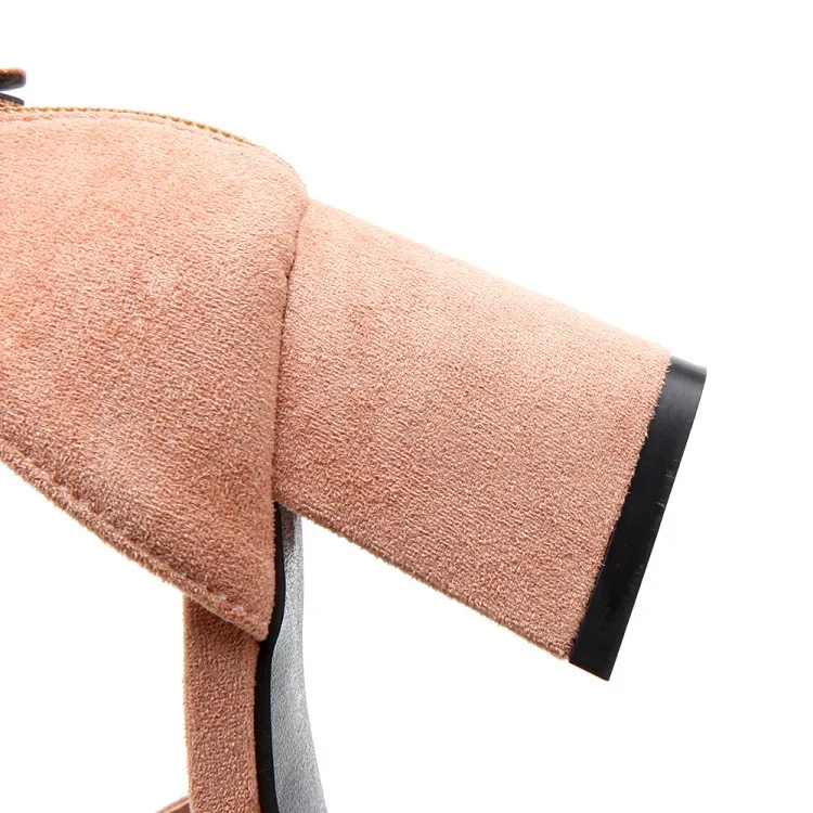 Босоножки на высоком каблуке Женская обувь летняя Большие размеры 12 13|Боссоножки