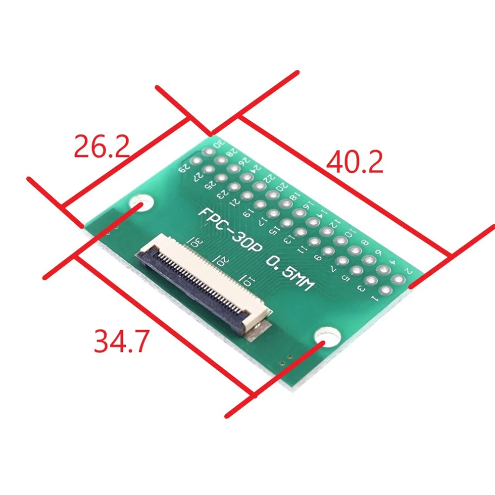 

RTLECS PCB05-2.54-x кабель-адаптер ФПК ФФК 0.5 мм