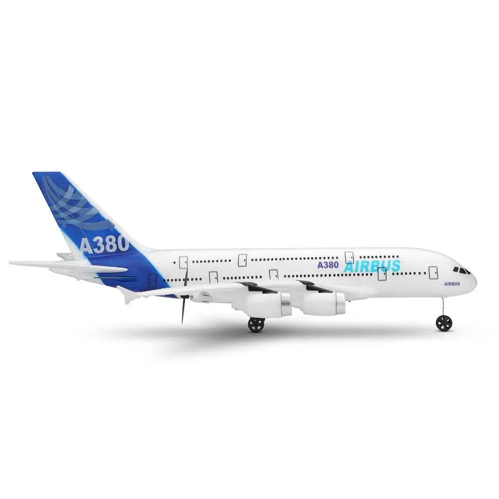 WLTOYS A120 A380 Rc самолет 2 4 ГГц 3CH RC с неподвижным крылом RTF режимом Самолет игрушки для
