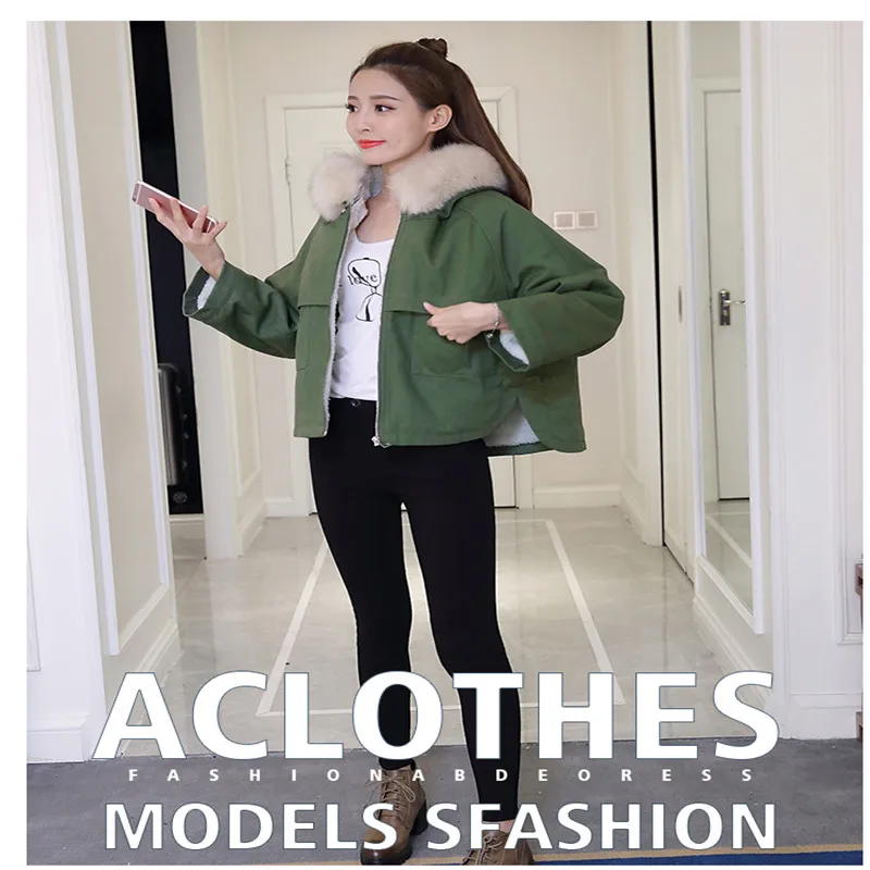 

Специальное предложение, оптовая продажа, новое красное осенне-зимнее утепленное пальто из овечьей шерсти, женское свободное маленькое пальто с капюшоном, студенческий кардиган