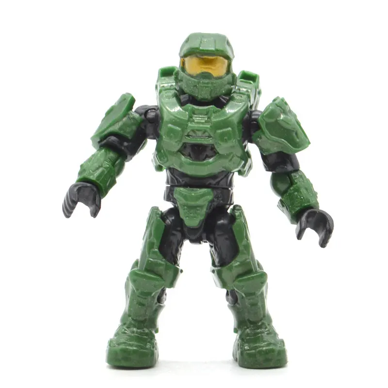 1 Piece MB52 Одиночная Halo Wars Warriors Монстры люди Спартанские игры ковенанты пушки солдаты строительные блоки кирпичи игрушки для детей - Цвет: 1 Piece MB52