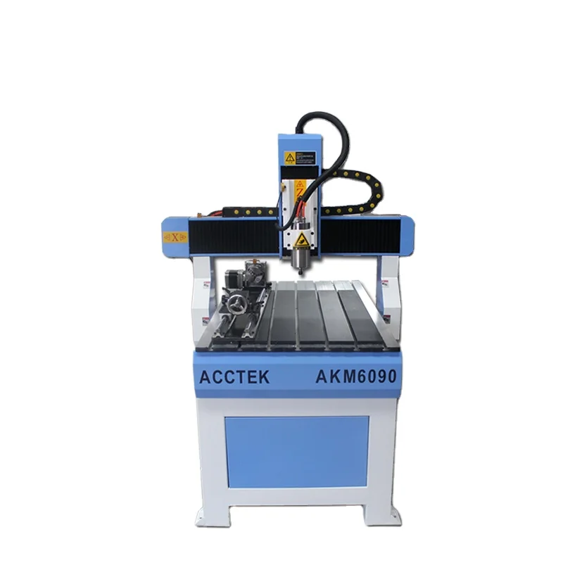Homemade Mini Cnc Router For Wood Mach3 Controller AKM6090