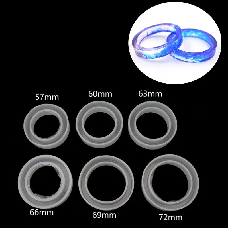 Силиконовые Ювелирные изделия Плесень круглый жесткий браслет форма для литья