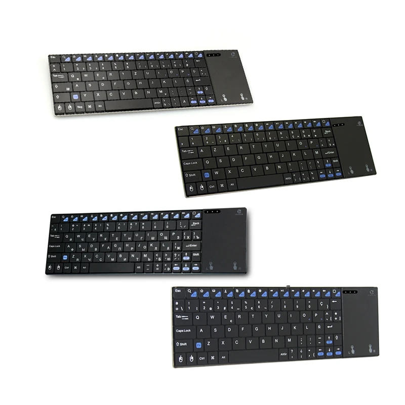 

K12+ Mini 2.4GHz Wireless Keyboard and Bluetooth Wireless Keyboard with Touchpad Mouse for PC Tablet Android