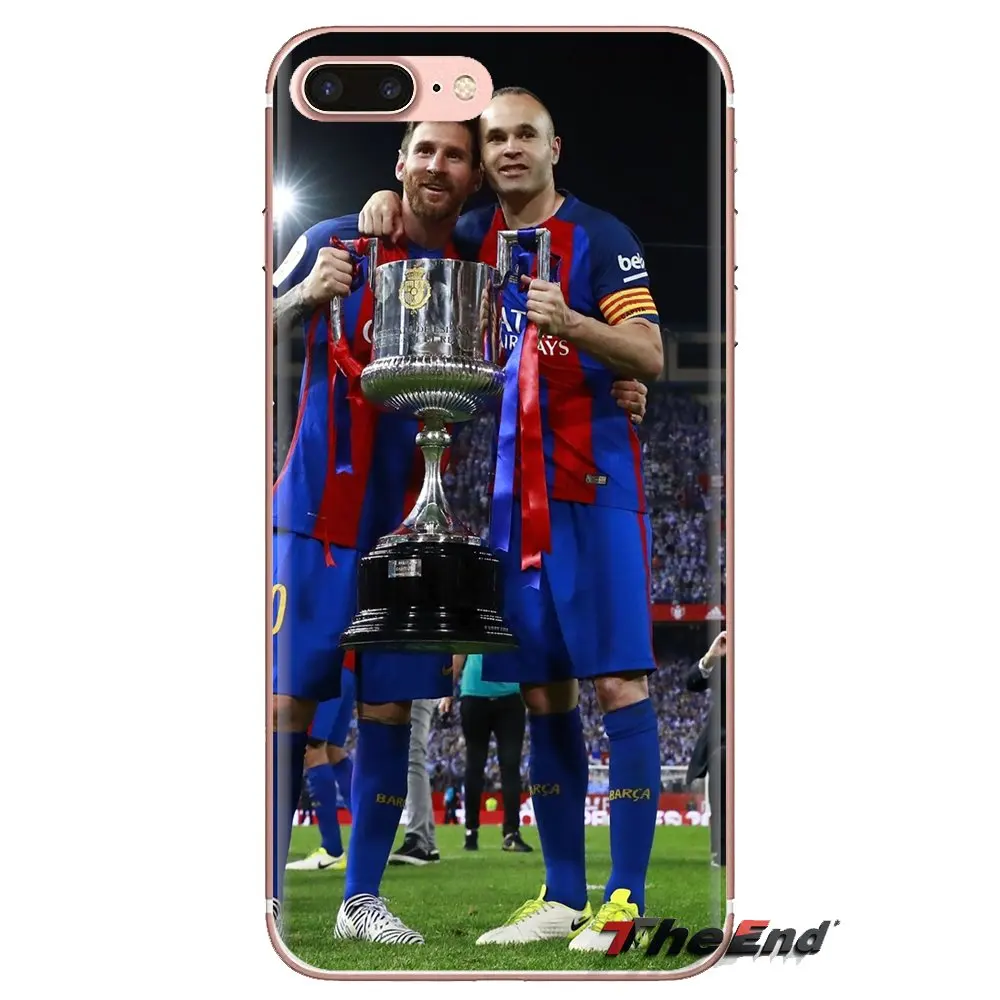 Andres Iniesta для Xiao mi 6 A1 Max x 2 5X 6X Red Note 5 5A 4X 4A A4 4 3 Plus Pro прозрачный мягкий чехол Чехлы |