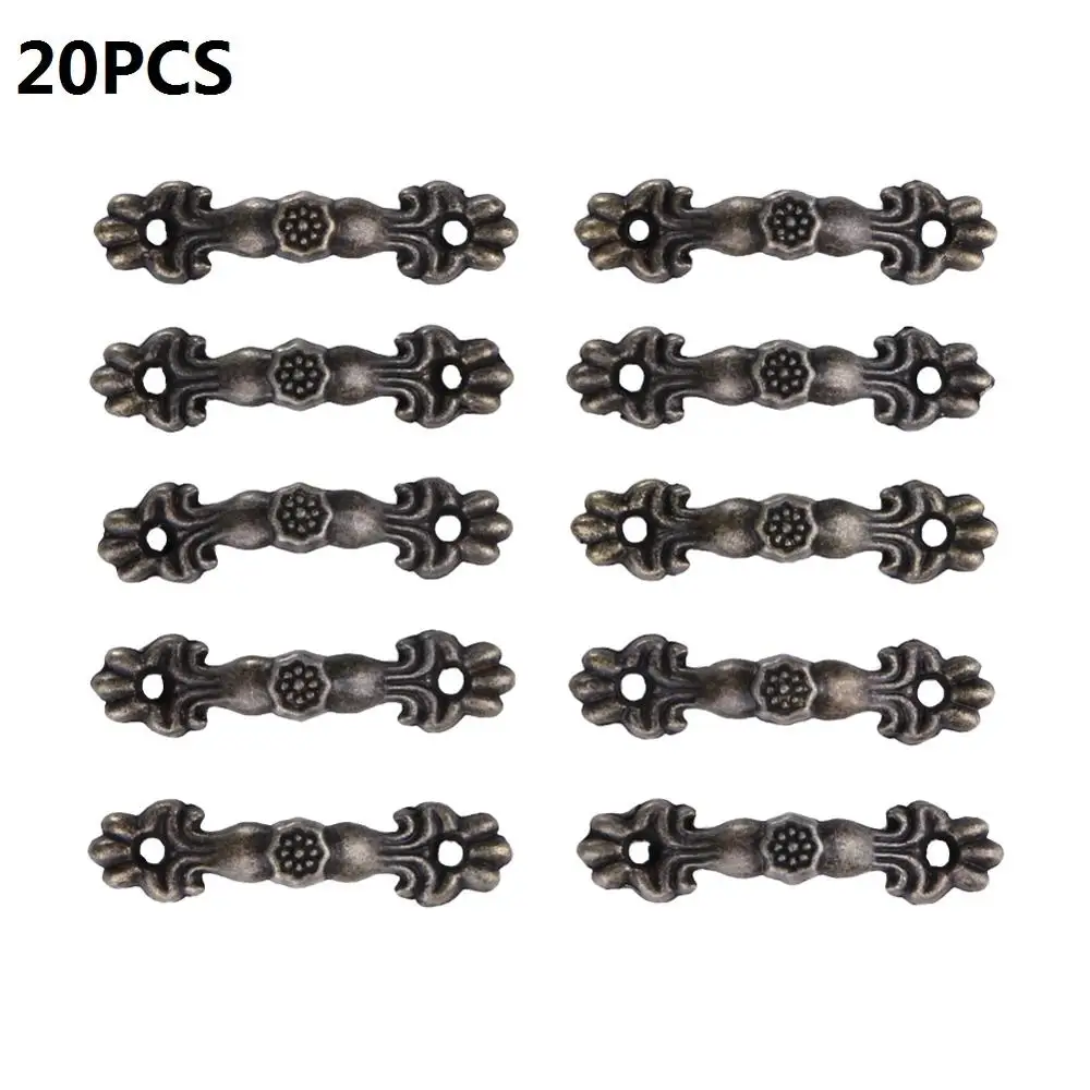 20 шт. Европейский Стиль металлические бронзового шкатулка для украшений Чехол