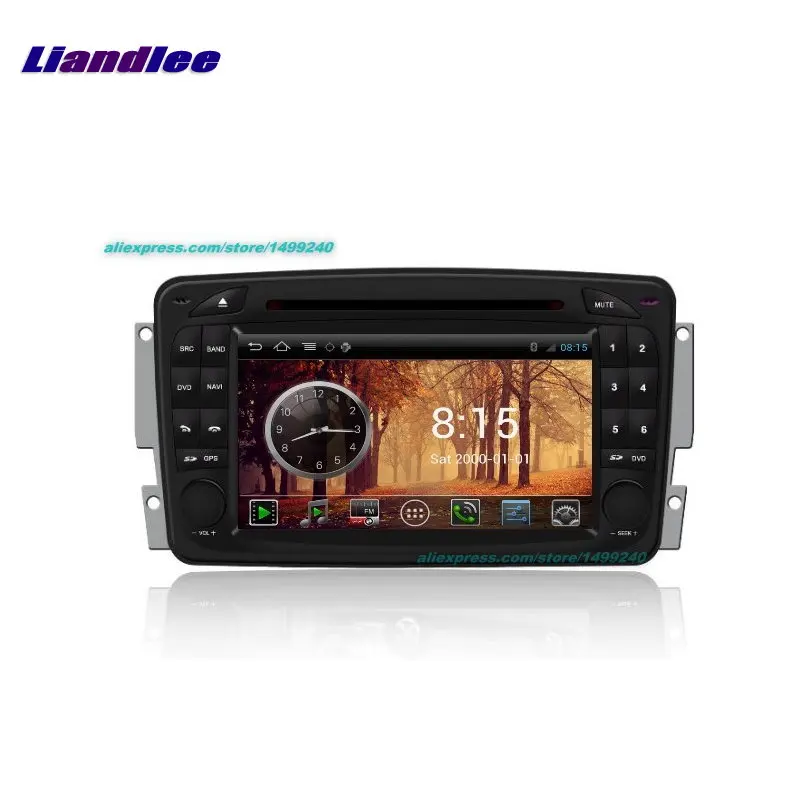 Liandlee для Mercedes Benz A W168 1997 ~ 2004 2 Din Автомобильный Android радио GPS навигация карты CD DVD