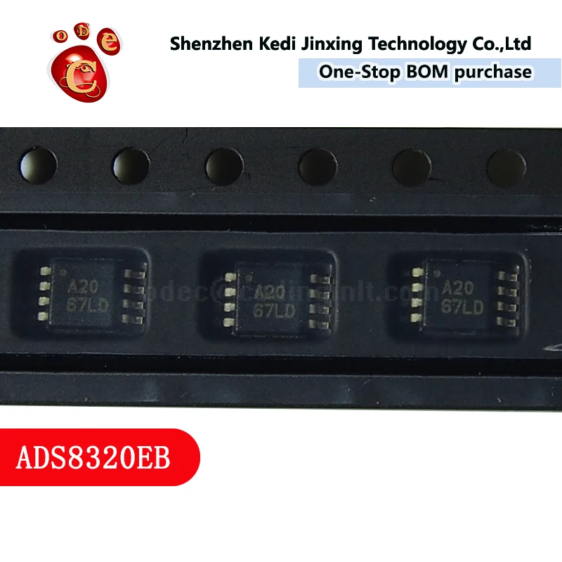 

ADS8320EB ADS8320 IC MSOP8 MSOP-8 transistor New original 5PCS/LOT