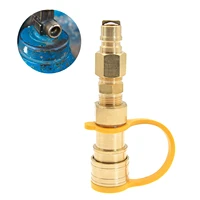 38 inch natural gas quick connector brass propane adapter fittings for gas propane hose quick disconnect for grill