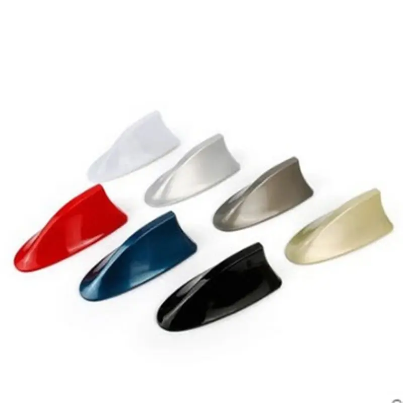 

Car decoration shark fin antenna with signal radio dedicated antenna Roof tail antenna modification without punching sticker