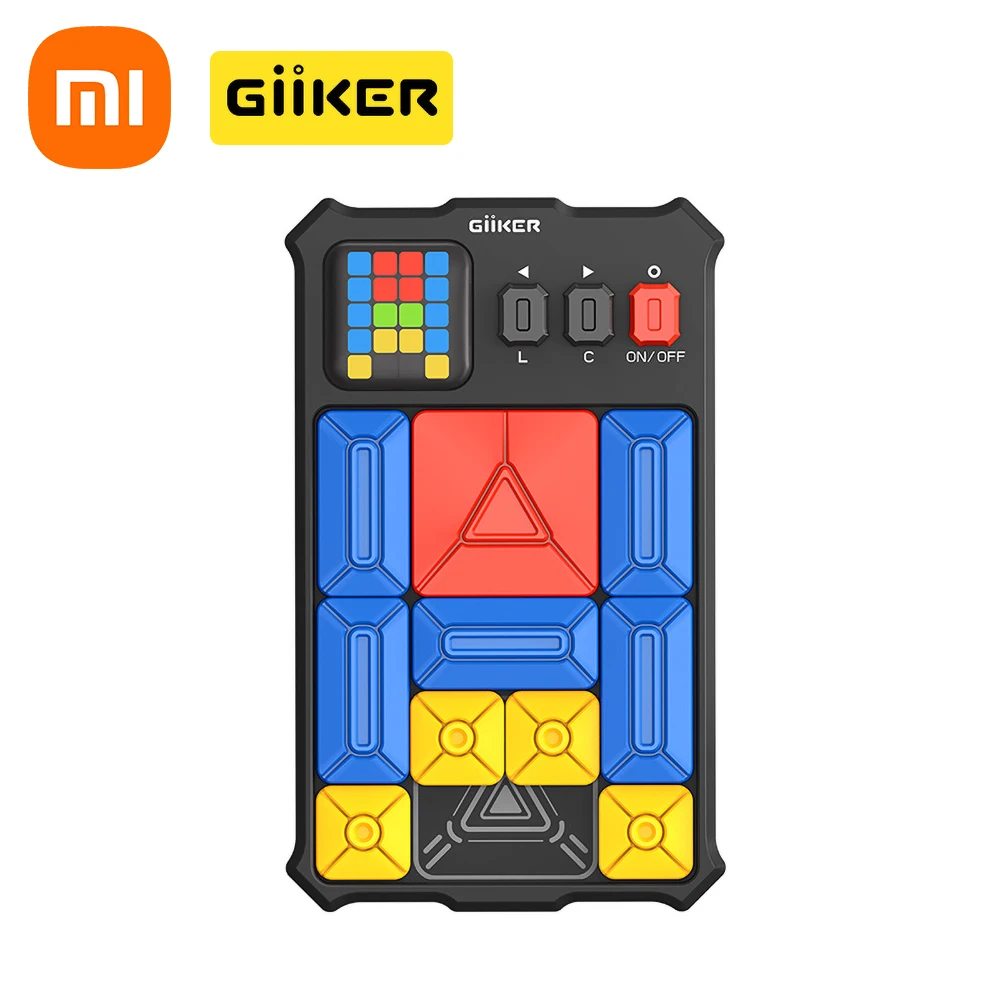

Xiaomi giiker Super Huarong дорожный вопрос банк обучение вызов все-в-одном настольная игра-головоломка умный датчик распродажи с приложением