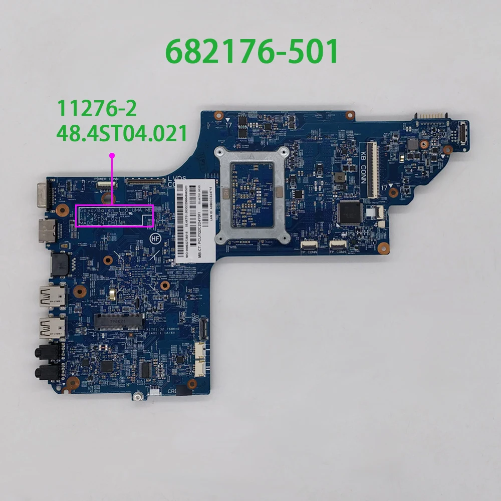 Для HP Envy DV6 DV6-7000 DV6T-7000 серии 682176-001 682176-501 682176-601 48.4ST04.021 Ноутбук Материнская плата