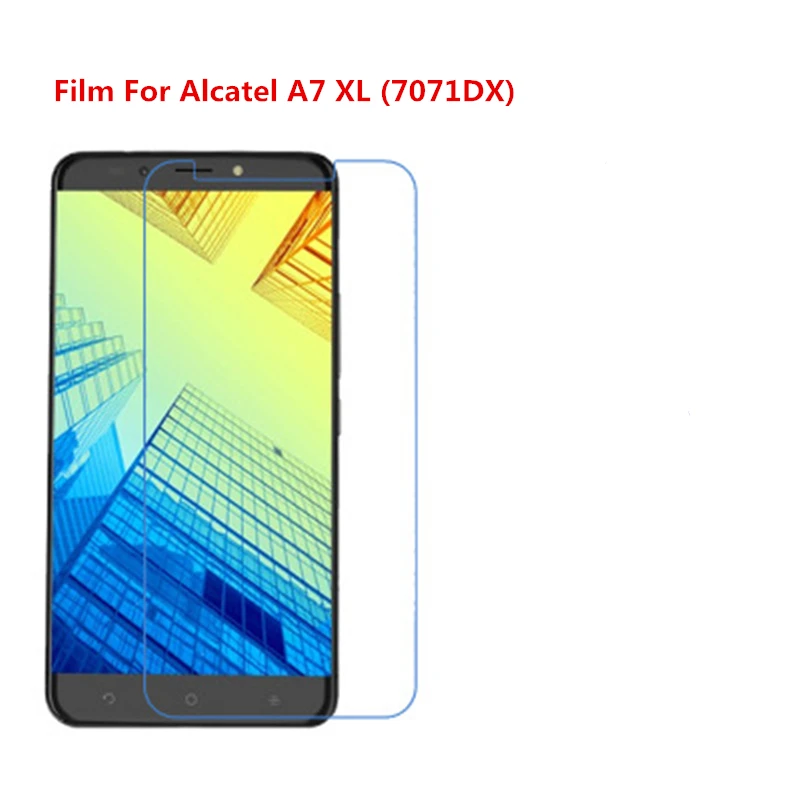 1/2/5/10 шт. ультратонкая прозрачная защитная пленка для HD ЖК-экрана с тканевой пленкой для очистки для Alcatel A7 XL (7071DX).