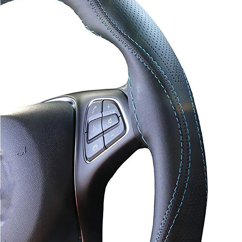 

Super anti-wear Car Steering Wheel Covers/Universal 38cm Three-dimensional Breathable Anti-slip steering-Wheel Sleeve Protector