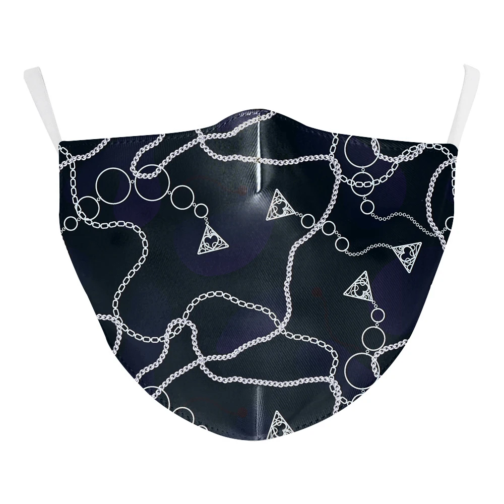 

Breathable Masks War Print Planet Face Mask Mouth Washable Reusable Adult Masks Filter PM2.5 Unisex Planet Fabric Masks
