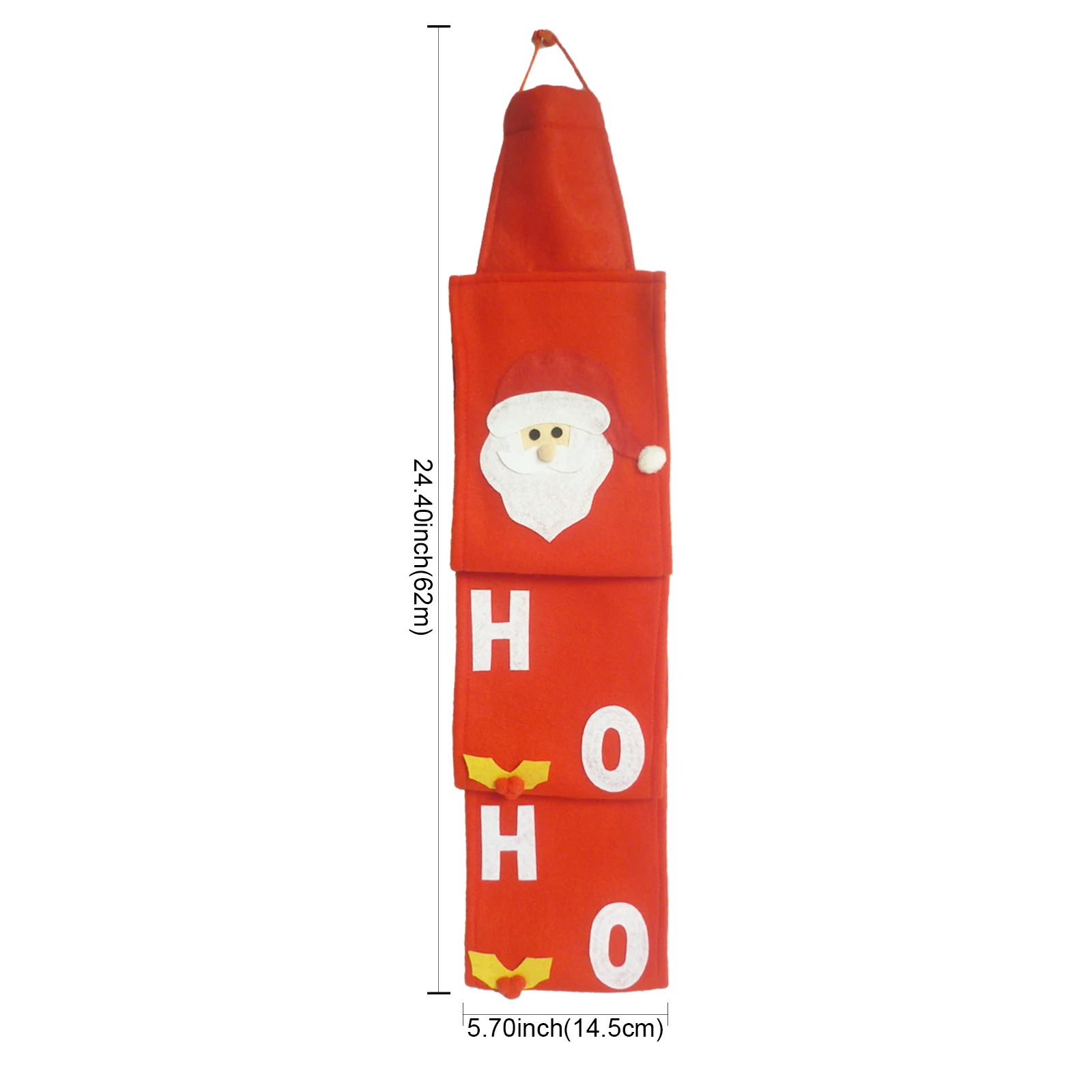

New Red Santa Claus Towel Set Covers Christmas Holiday Wedding Party Paper Towel Sets Bedroom Door Hanging Pumping Box 62X14.5cm