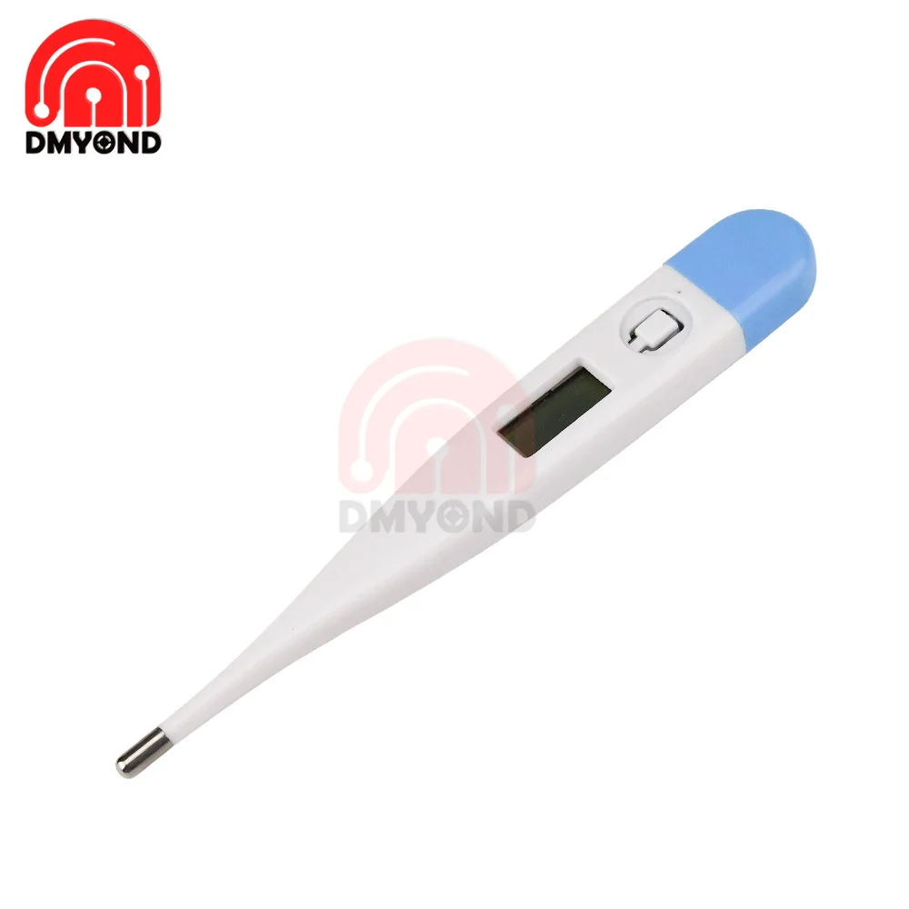 Цифровой ЖК-термометр с подогревом для полости рта детский младенцев рабочая