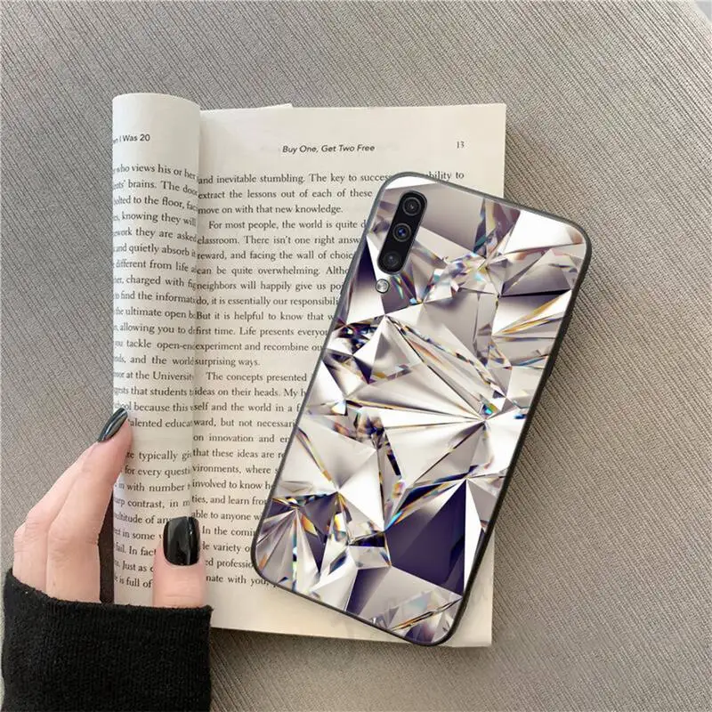 

Crystal Cool Diamond glitter bling Phone Case For Samsung S6 S7 edge S8 S9 S10 e plus A10 A50 A70 note8 J7 2017