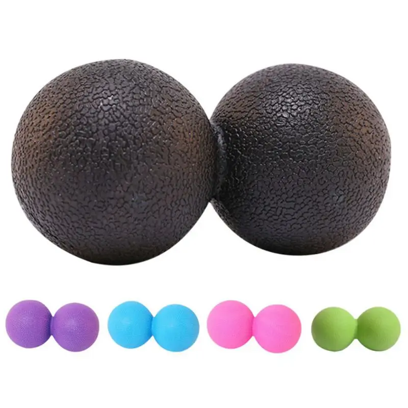 Арахисовый Лакросс массажные шарики двойной мяч терапия спортзал упражнения для