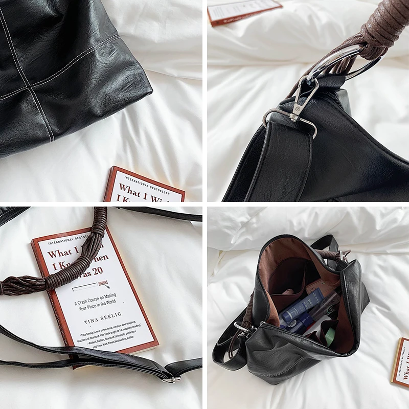 

JIEROTYX Exquisite Designer Trendy Women 2020 New Handbags High Quality Leather Shoulder Bag Fashion Crossbody Messenger Bags