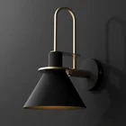 Европейское простое настенное бра, прикроватный светильник для спальни, гостиной, ванной, входа, крыльца, коридора, домашний декоративный светильник