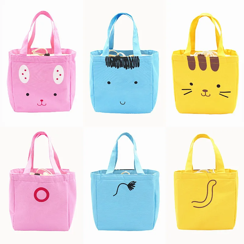 Новинка 2020 изолированная сумка для ланча Термосумка в полоску тоут кулер пикника