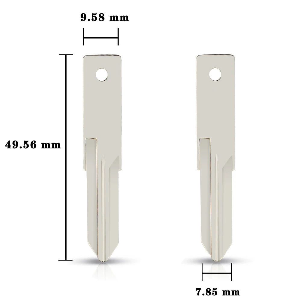 

Dandkey 10pcs VAC102 VA2 HU83 NE73 Uncut Car Key Blade For Nissan Peugeot Citroen Renault Megan Modus Clio Modus Kangoo Logan