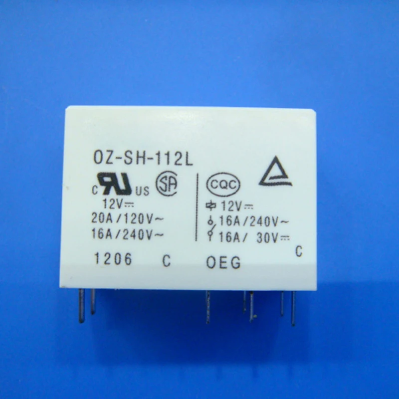 

New 10pcs/lot relay OZ-SH-112L Can replace G2R-1-E-12VDC