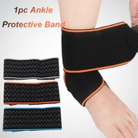1pc unisex sports health elastic compression wrap bandage brace ankle support foot strap band 3colors