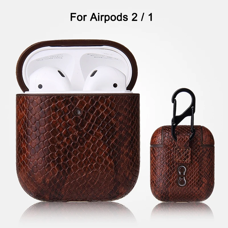Coffee airpods 2 1 Отличный кожаный чехол для Airpods Pro 3 2 1 противоударный чехол для Air pods 3 Pro защитный чехол для Apple Airpods Pro correa - Цвет: Coffee airpods 2 1