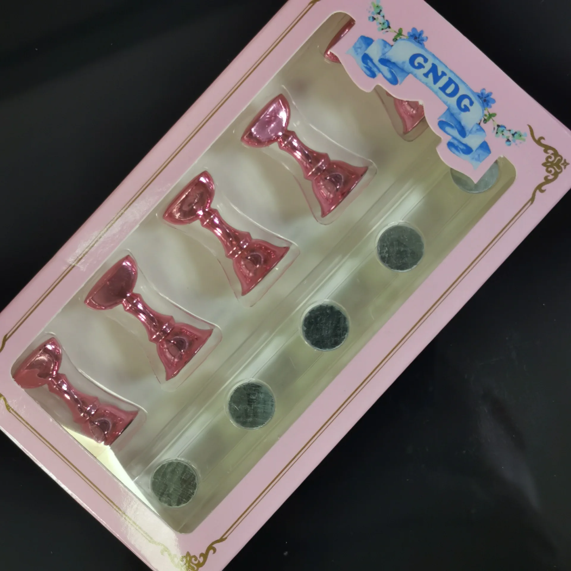 multi color 5pcs magnet magnetic nail tip display work stand set 10 5x7x1 5cm 5pcs press on nail tool nail art practice holder free global shipping