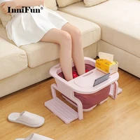 massage foot spa basin massager for foot bath home use devices folded feet bathtub multi function health care relaxation tool