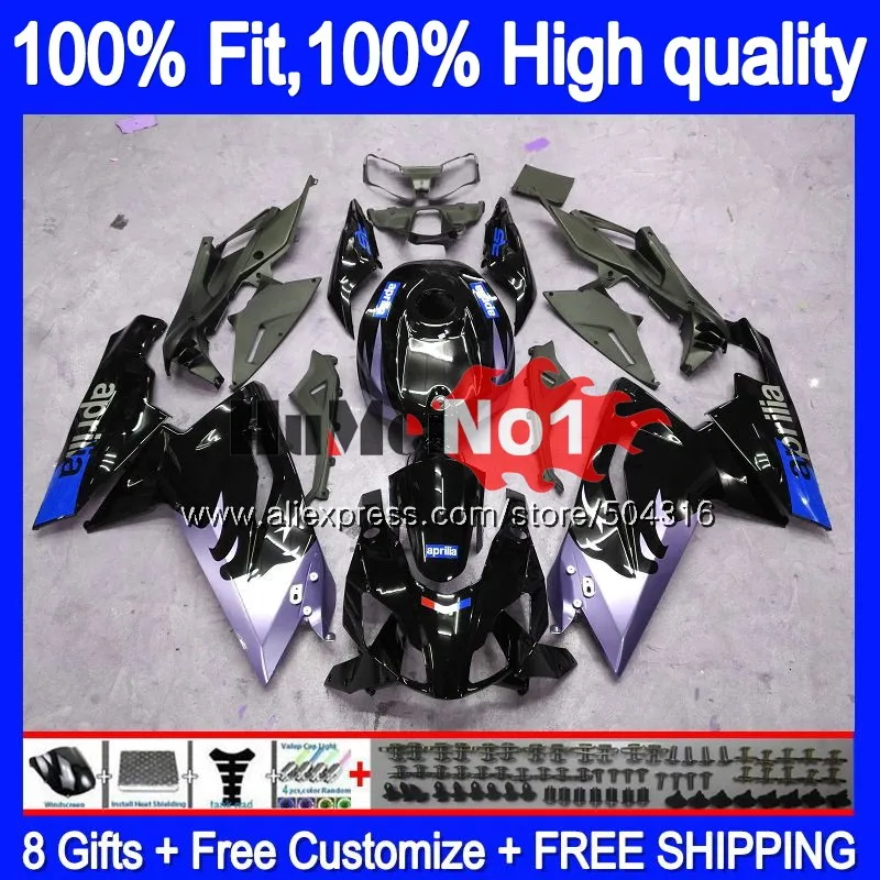 

Injection For Aprilia RS 125 RS125R RSV125 R 35MC.142 RS-125 2012 2013 2014 2015 2016 RS125 12 13 14 15 16 Fairings Black Grey