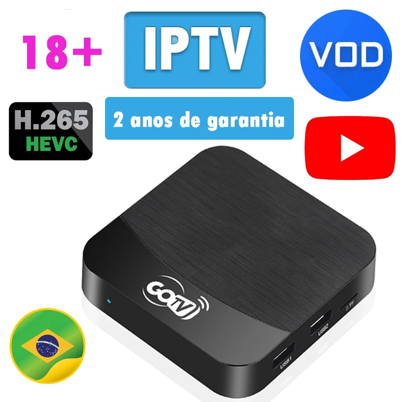 Лучшая приставка iptv android GOTV поддержка youtube youporn телеприставка для португальской