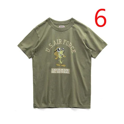 

Short-sleeved t-shirt men's round neck thin section cartoon t-shirt casual half-sleeved shirt tide