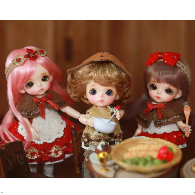 Кукла gaoshun 1/12 BJD 12 баллов белая кукла T.Belle форма для тела из смолы Модный милый