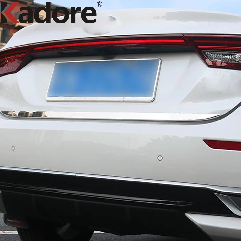 

Накладка на заднюю крышку багажника для Kia Cerato Forte K3, 2019, 2020, 2021, из нержавеющей стали