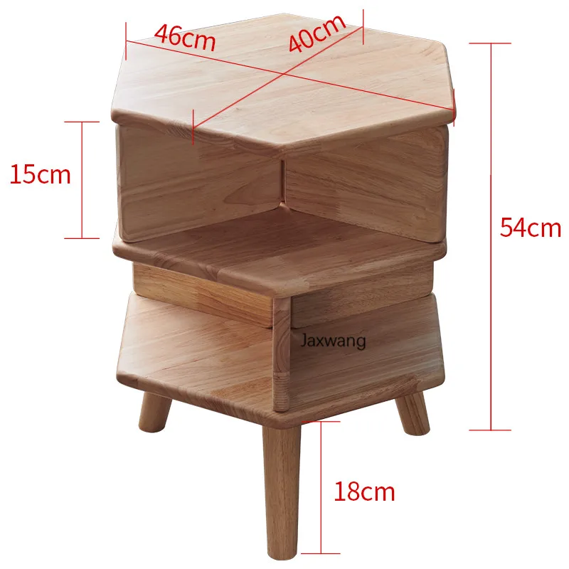 Скандинавские Шкафы для гостиной боковой столик из массива дерева простой