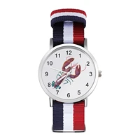 lobster quartz watch wholesale elegant wrist watch man fishing design wristwatch