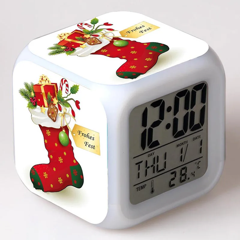 Рождественский светодиодный Красочные стетящиеся волосы сенсорный светильник