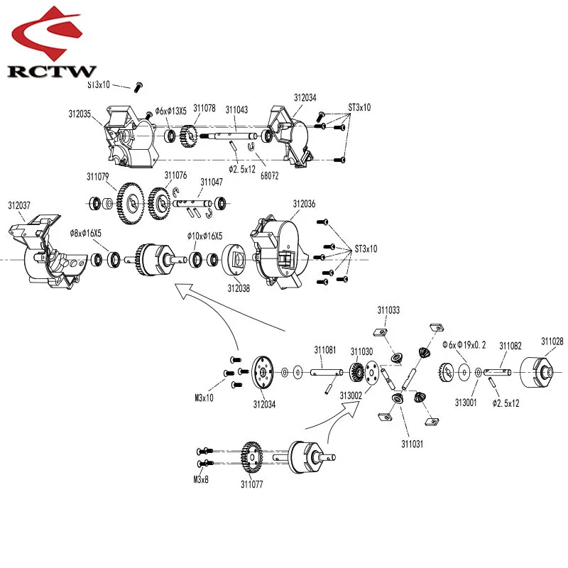 18 масштаб rc 4wd электрический мо