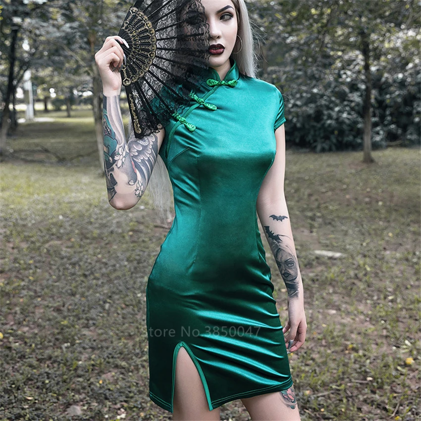 Китайское традиционное платье для женщин праздничная одежда готическое