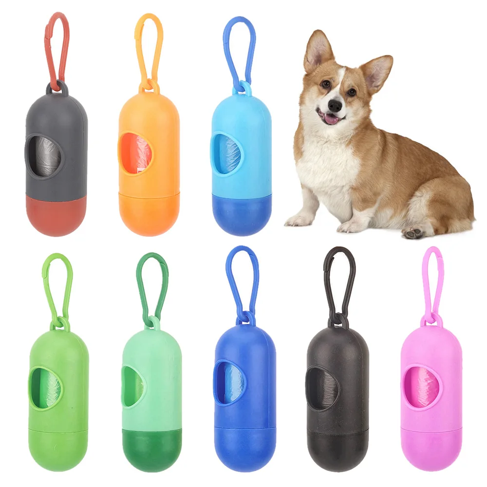 Нулевой отходы корм для питомцев сумка-дозатор собаки дозатор мусора держатель