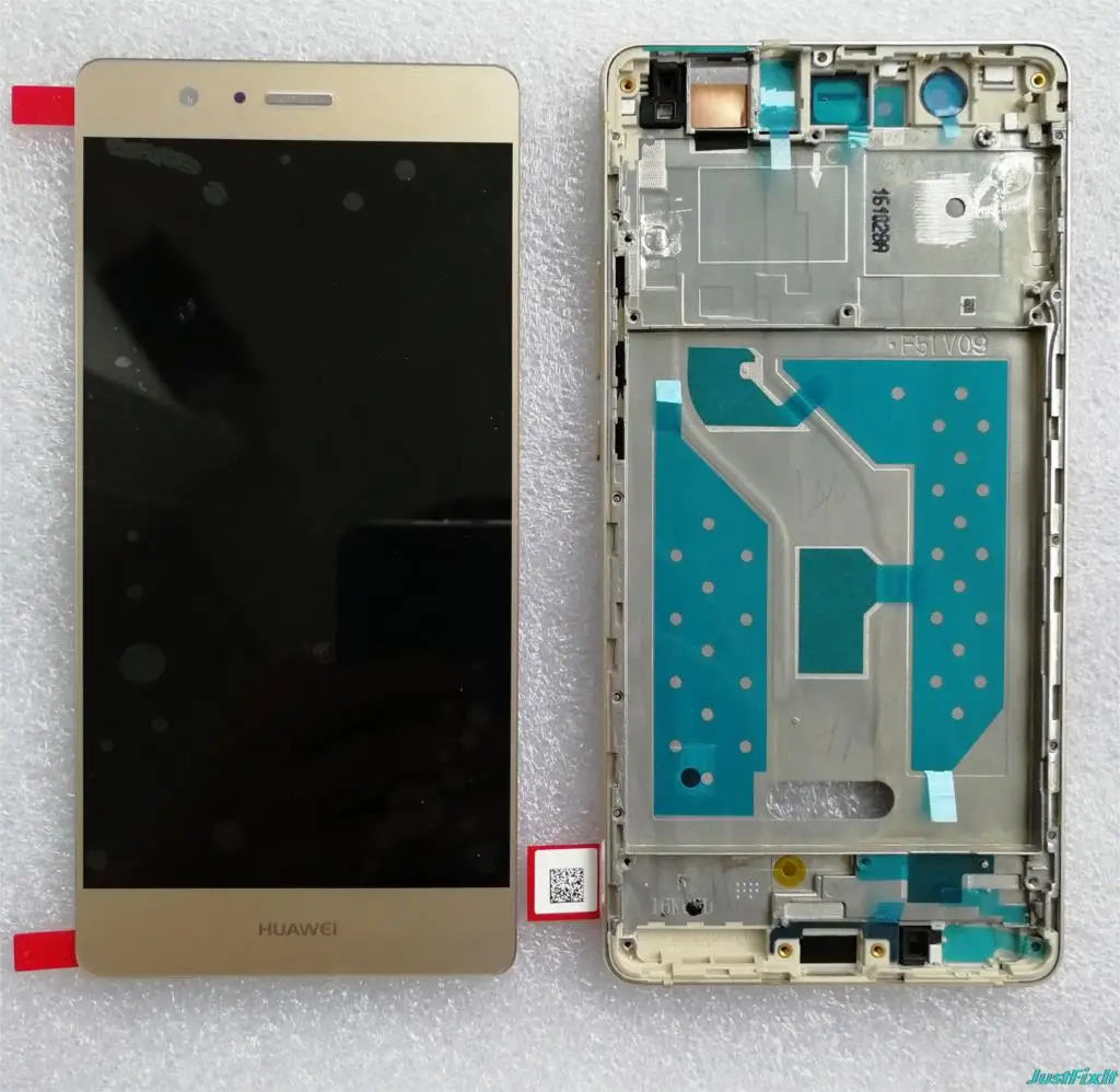 Для huawei P9 ЖК-дисплей кодирующий преобразователь сенсорного экрана в сборе с рамкой для huawei P9 Plus ЖК-экран EVA L09 L19 VIE L09 L29