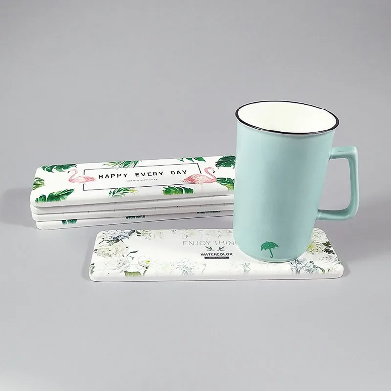 Натуральные диатомитовые напитки Coaster Нескользящие термостойкие абсорбирующие