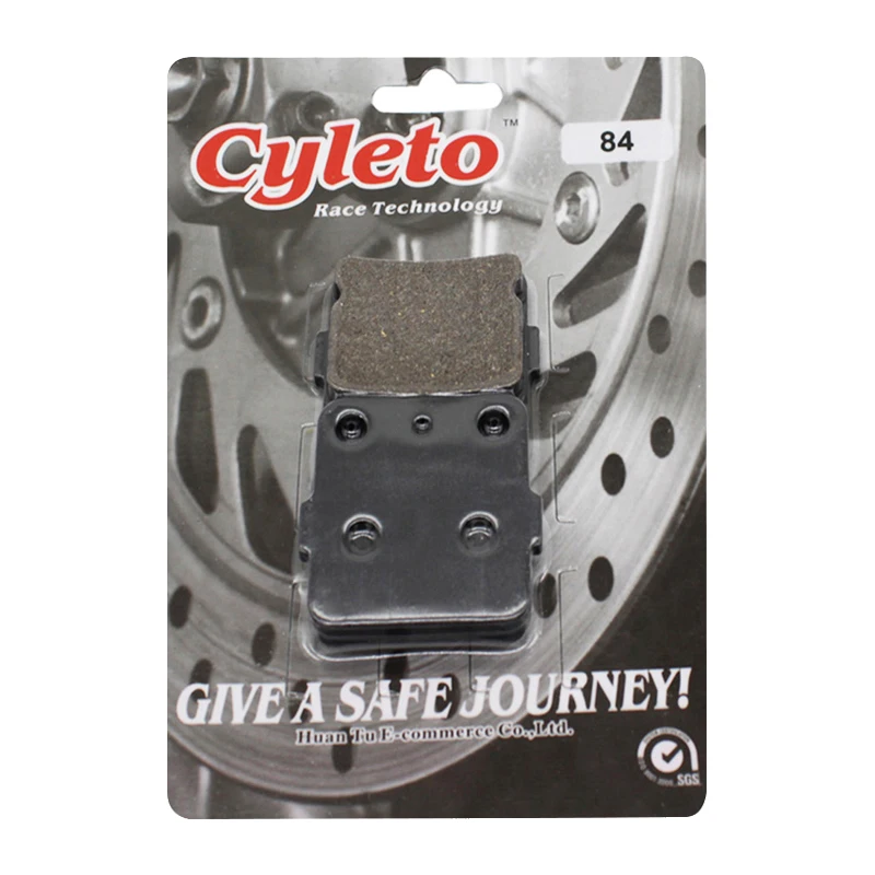 Передние тормозные колодки для мотоцикла Cyleto YAMAHA YFM600 YFM 600/1998/Гризли/охоты 2001-660/YFM