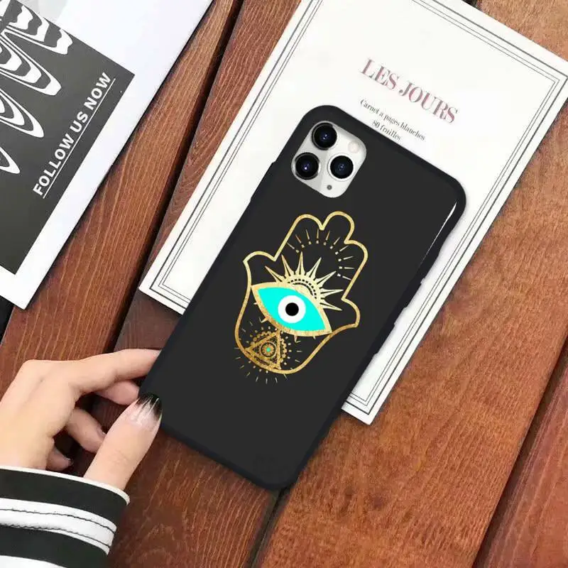 

Evil Eye Illustrations aesthetics Phone Case for iPhone 11 12 pro XS MAX 8 7 6 6S Plus X 5S SE 2020 XR