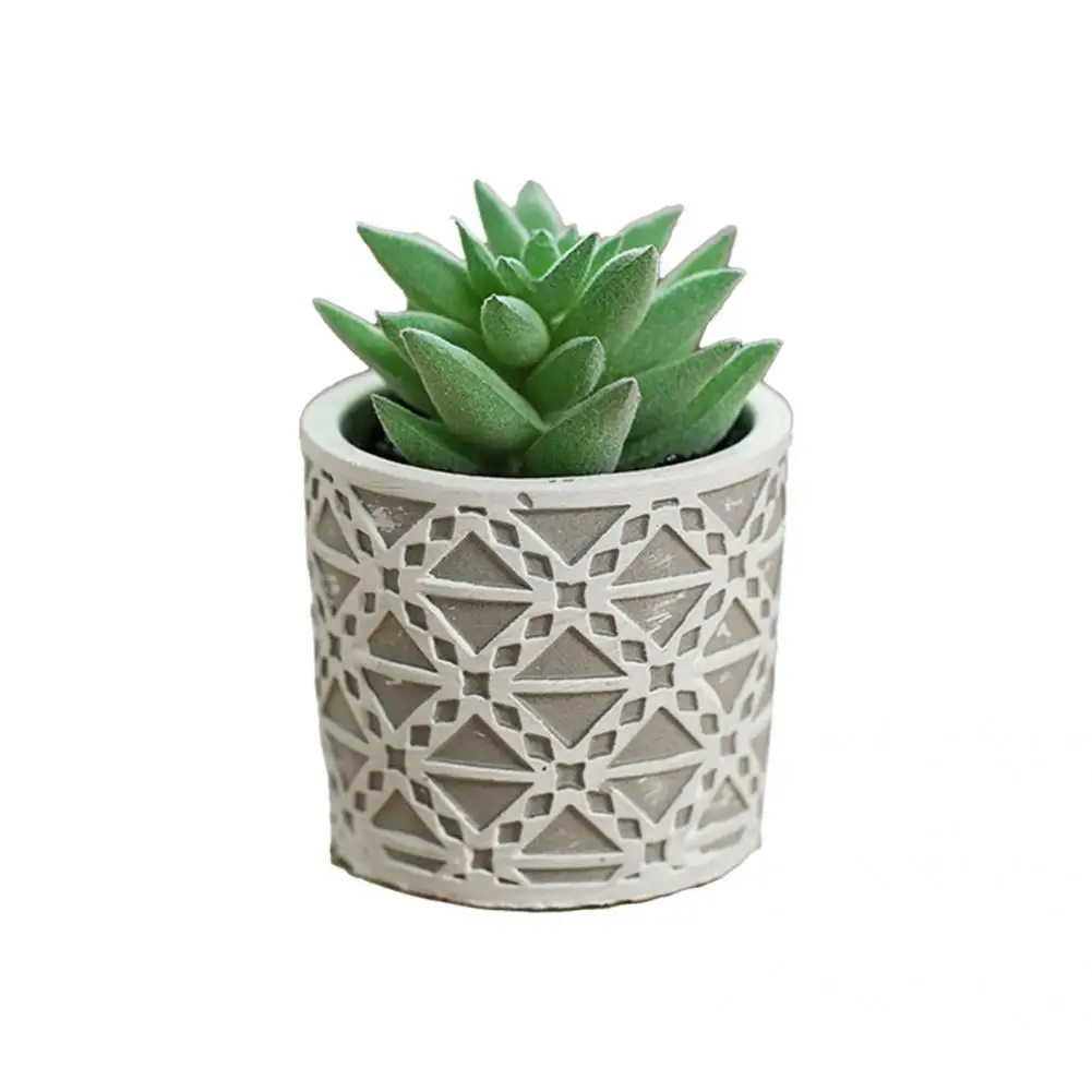 Нежное искусственное растение в горшке невыцветающее реалистичное на ощупь