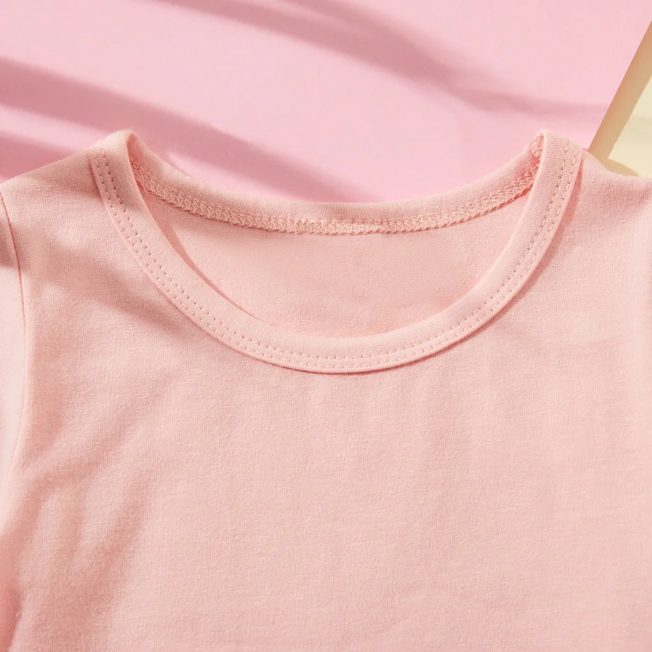 

PatPat 2021 3-24M New Summer 3pcs Baby Girl Cotton Romper Sweet Solid Short-Sleeve T-Shirt Clothes Set New Arrival