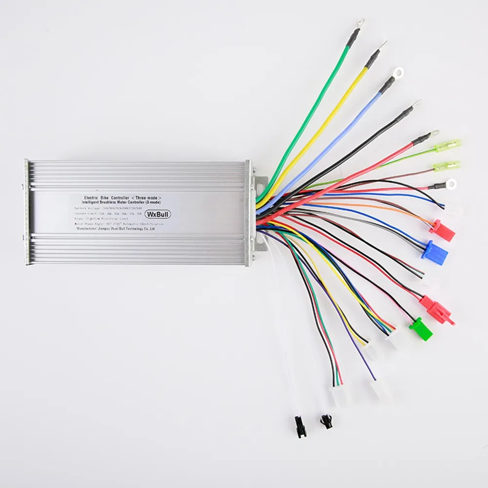 

E-bike Brushless Motor Controller Sine Wave 1200W 48V 60V 72V 35A 15mos For Electric Bicycle Scooter Controllers Cycling Parts